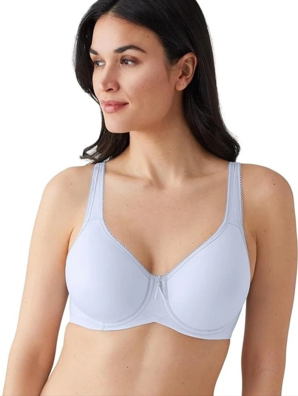 wacoal lightweight breathable t shirt bra blue 853192 size 36DD nwt